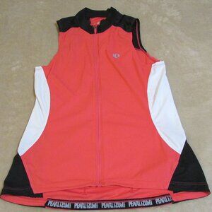 Pearl Izumi Women's Full Zip Sleeveless Jersey Size Medium